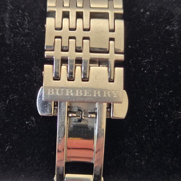 Burberry Women\'s Nova Check BU1583 Watch Stainless Steel Diamond New Battery main image 13
